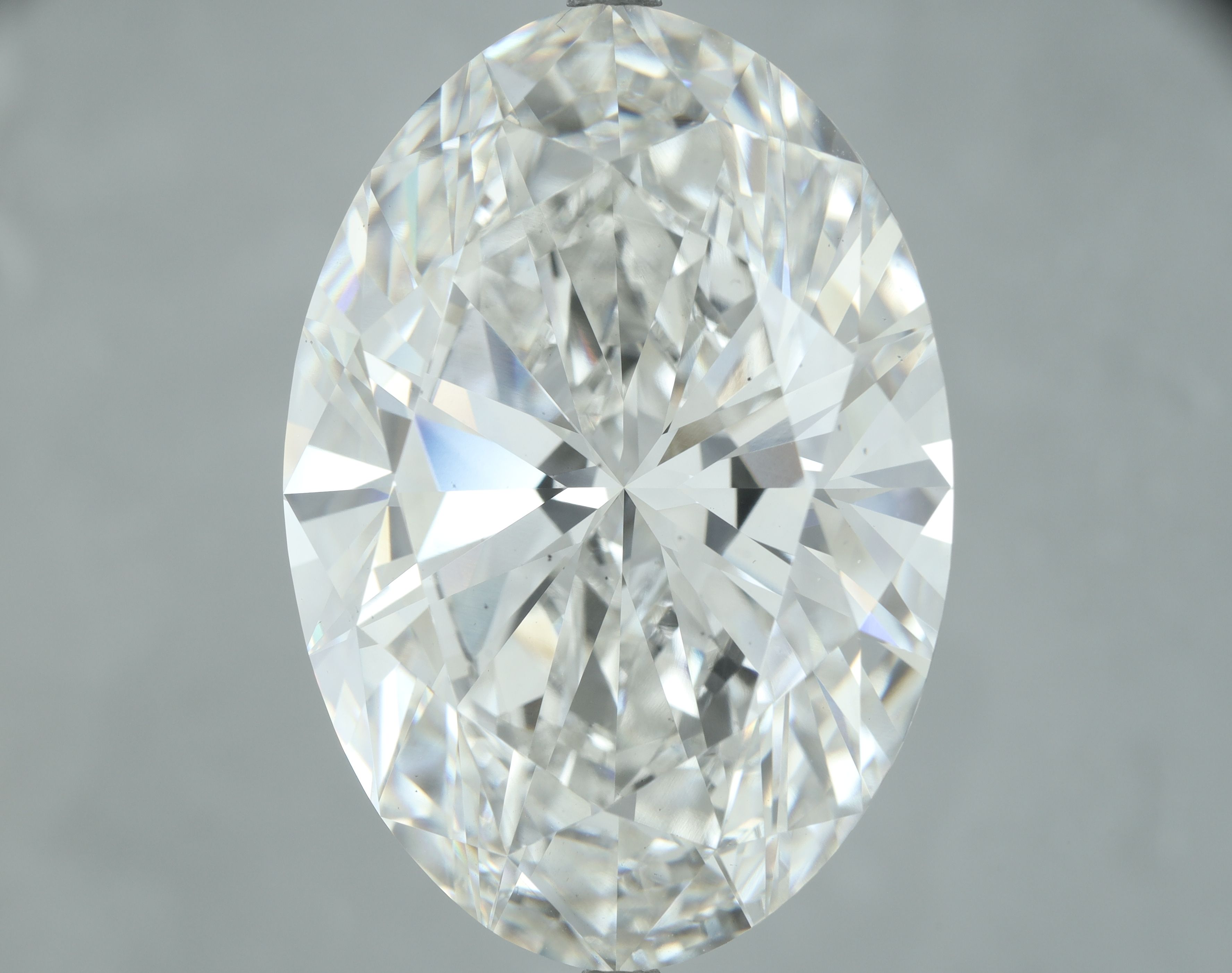 26.02 ct. oval Lab Grown Diamond front image