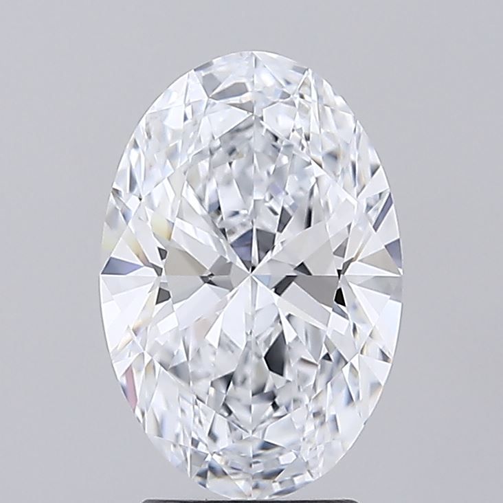 2.59 ct. oval Lab Grown Diamond front image