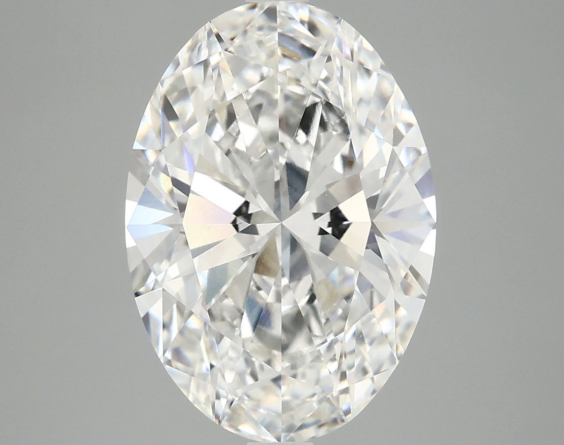4.08 ct. oval Lab Grown Diamond front image