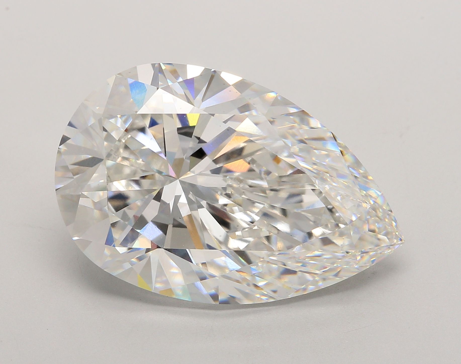 21.23 ct. pear Lab Grown Diamond front image