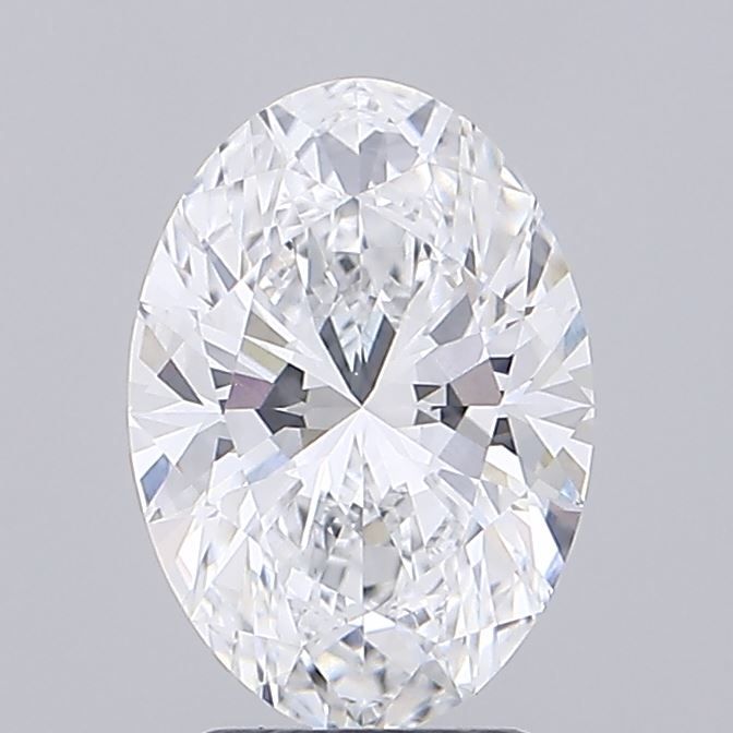3.01 ct. oval Lab Grown Diamond front image