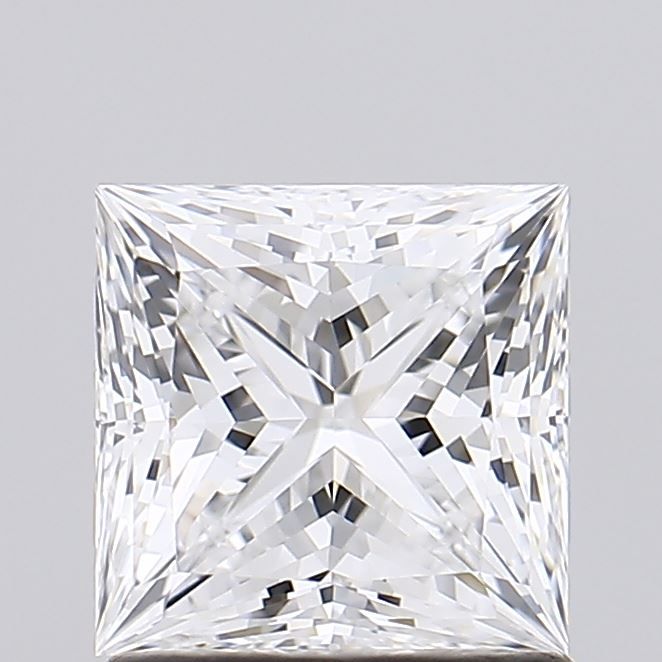 1.28 ct. princess Lab Grown Diamond front image