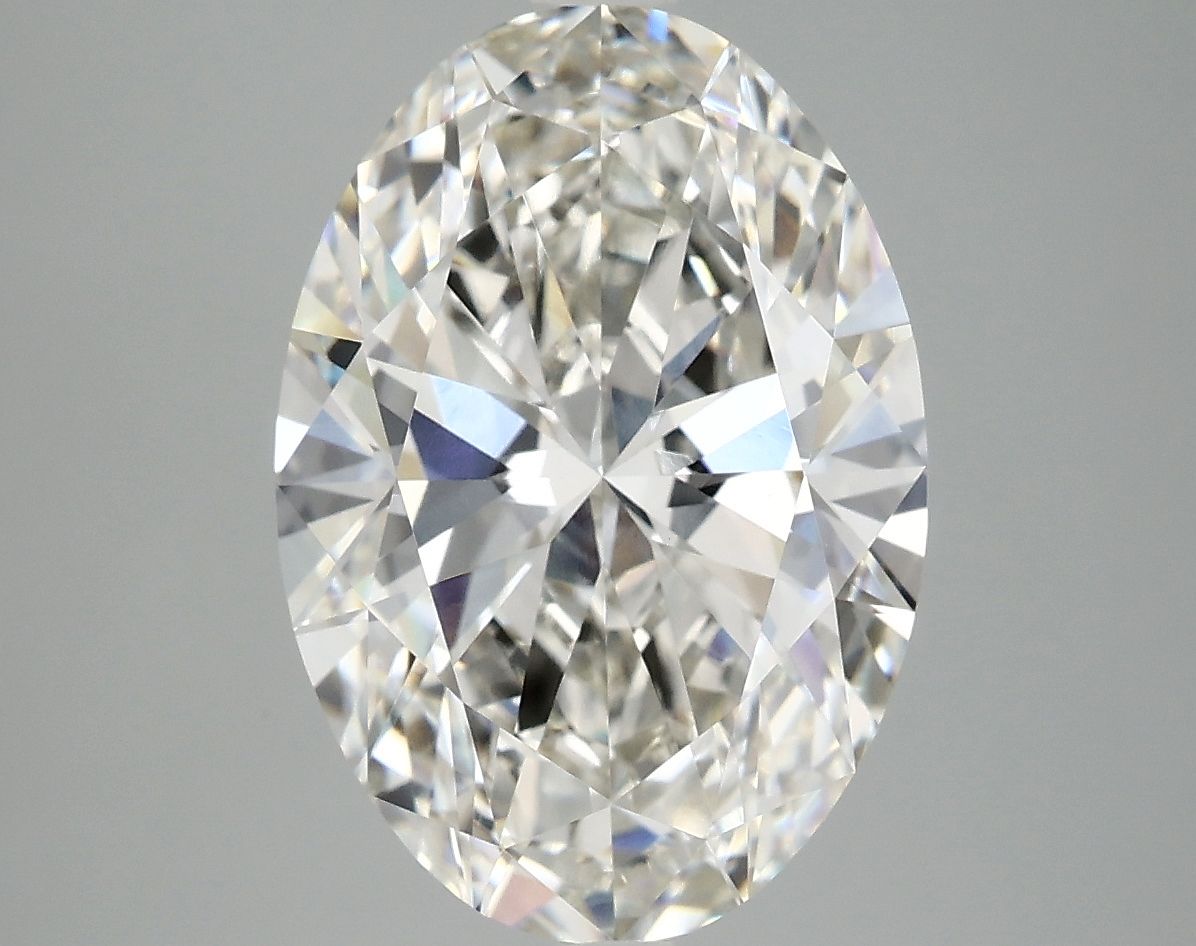 4.91 ct. oval Lab Grown Diamond front image