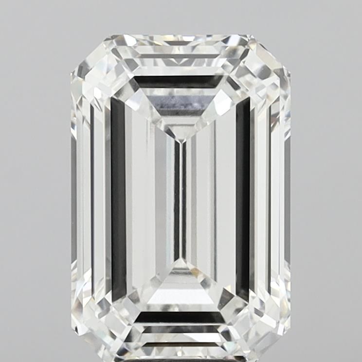 8.04 ct. emerald Lab Grown Diamond front image