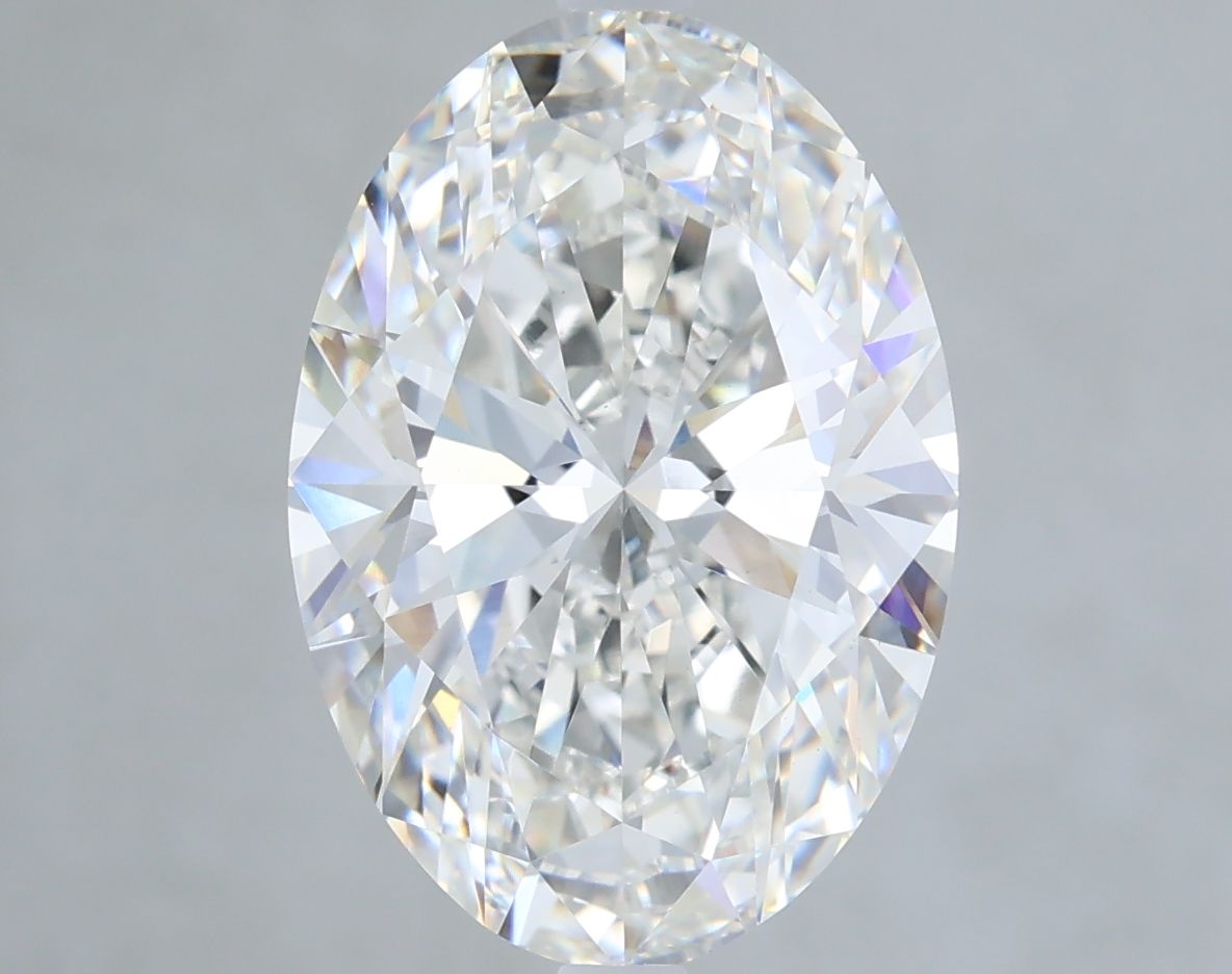 5.08 ct. oval Lab Grown Diamond front image