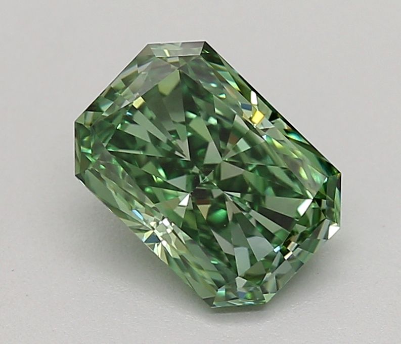 1.02 CT Fancy Vivid Green RADIANT