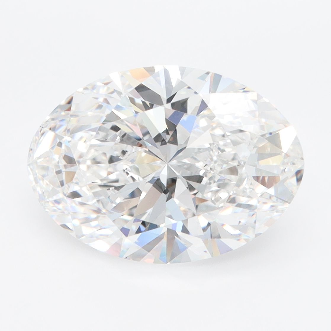 3.58 ct. oval Lab Grown Diamond front image