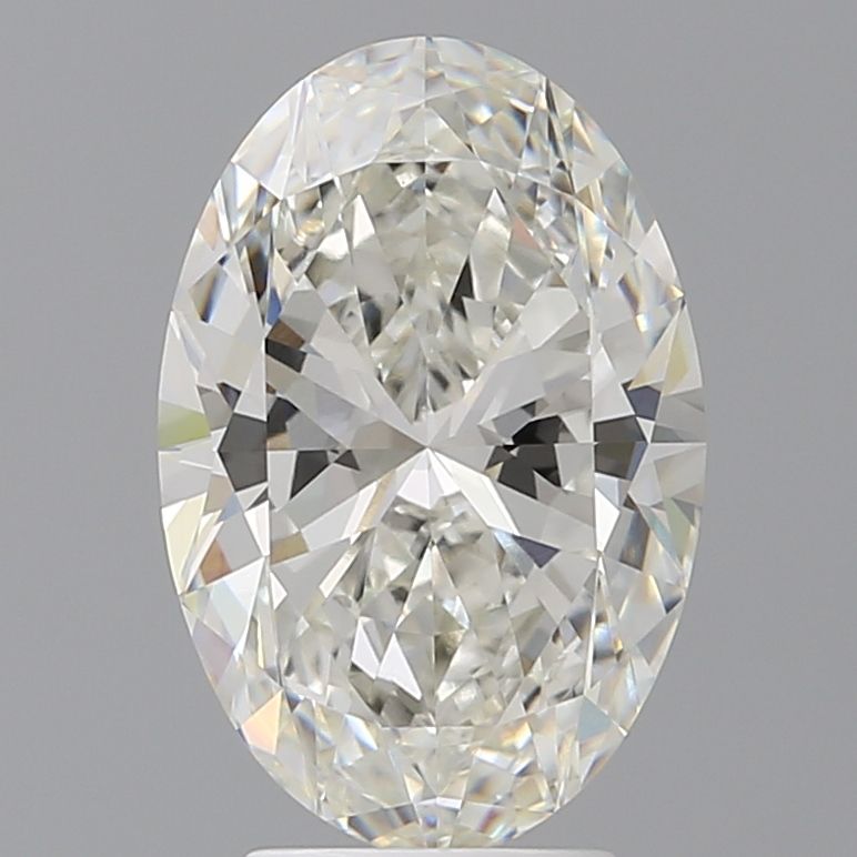 4.07 ct. oval Lab Grown Diamond front image