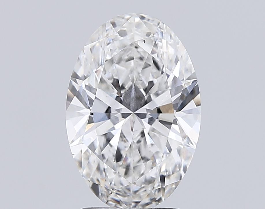 3.58 ct. oval Lab Grown Diamond front image