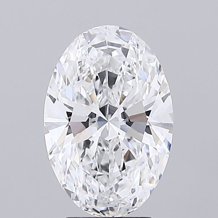 3.19 ct. oval Lab Grown Diamond front image