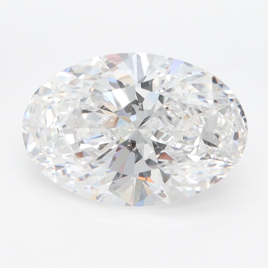 3.25 ct. oval Lab Grown Diamond front image