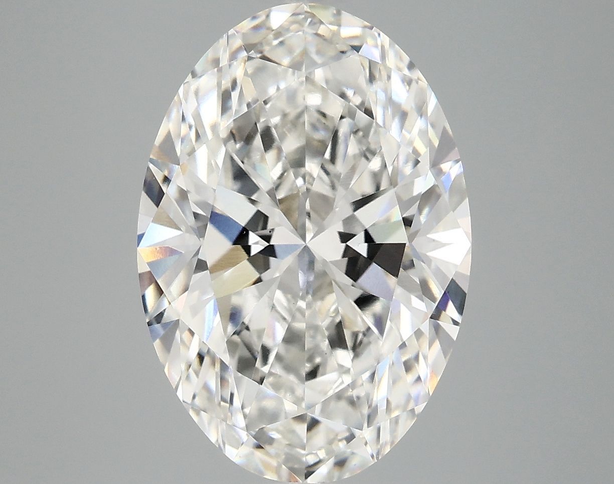 5.01 ct. oval Lab Grown Diamond front image