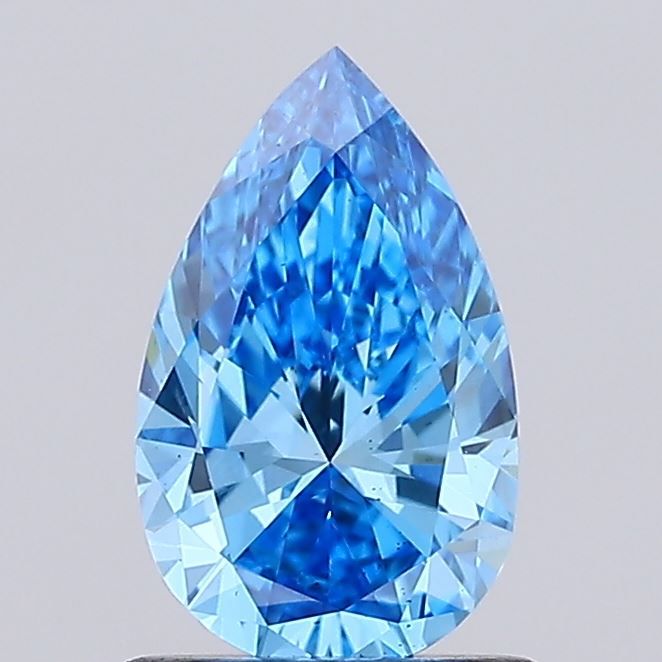 1.02 CT Fancy Vivid Blue PEAR