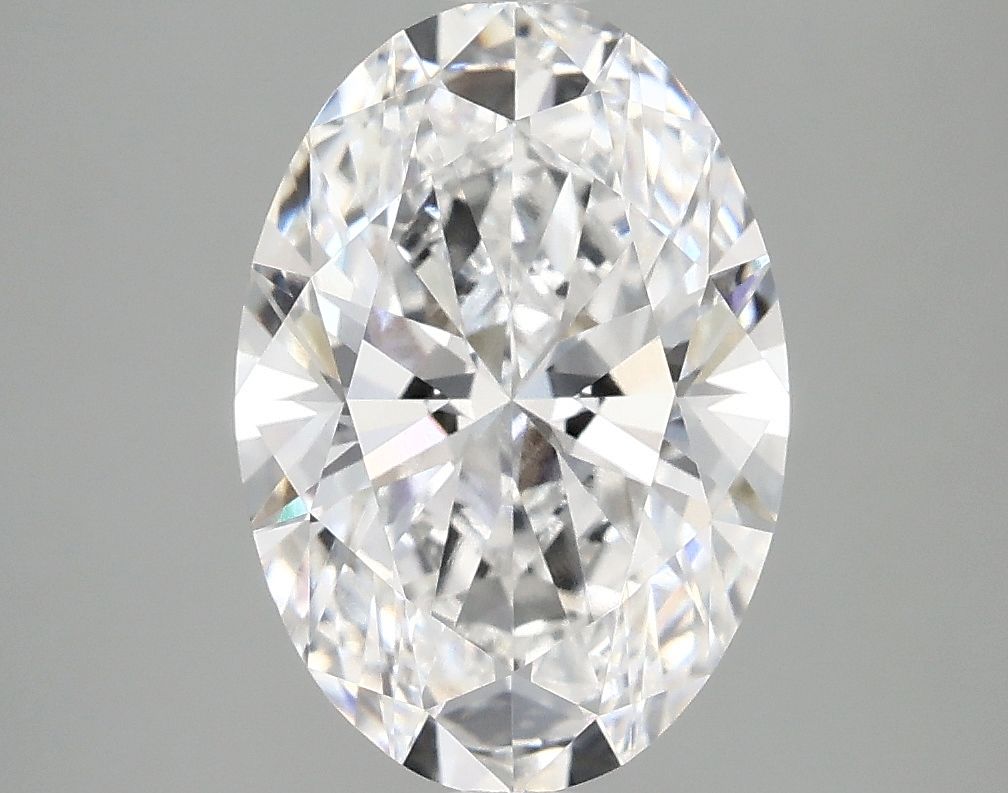 3.10 ct. oval Lab Grown Diamond front image