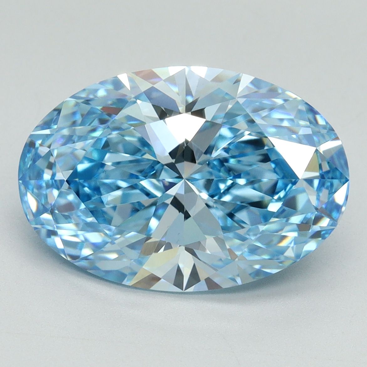 5.03 ct. oval Lab Grown Diamond front image