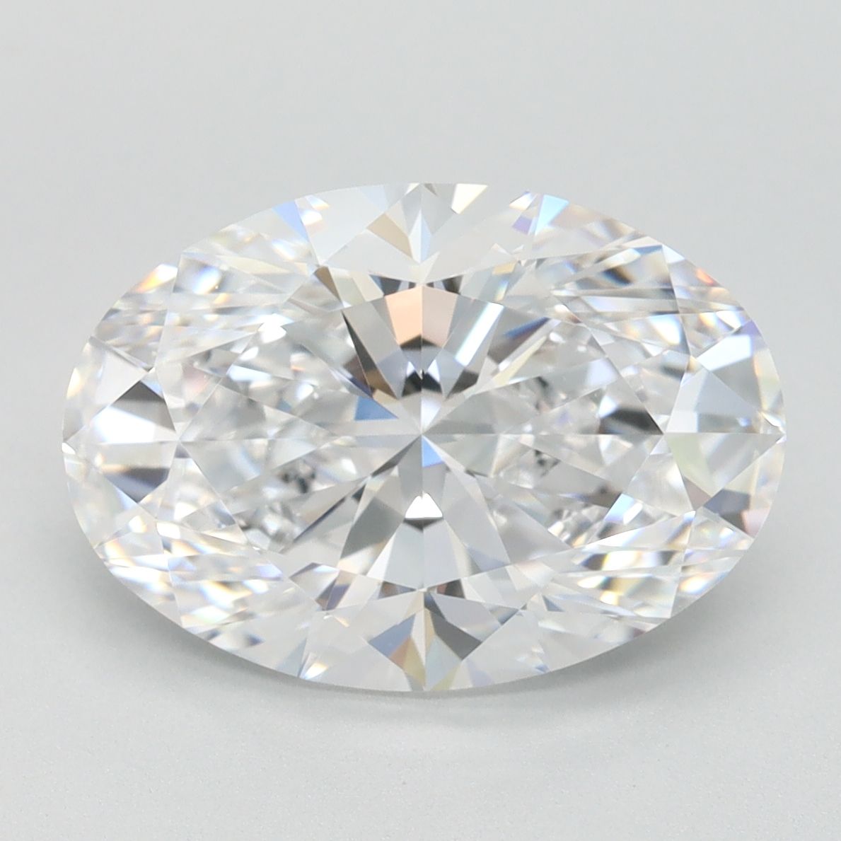 3.65 ct. oval Lab Grown Diamond front image