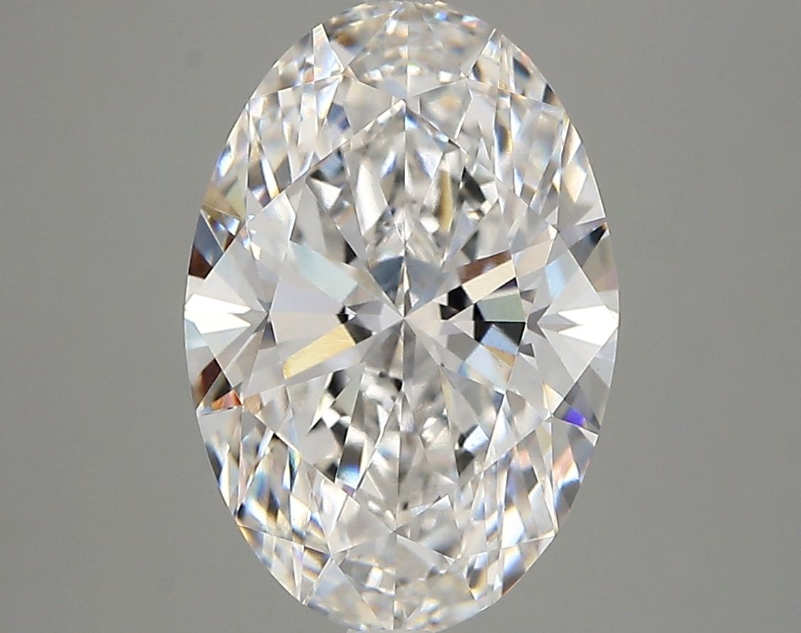 3.75 ct. oval Lab Grown Diamond front image