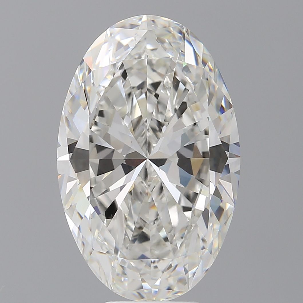 9.03 ct. oval Lab Grown Diamond front image