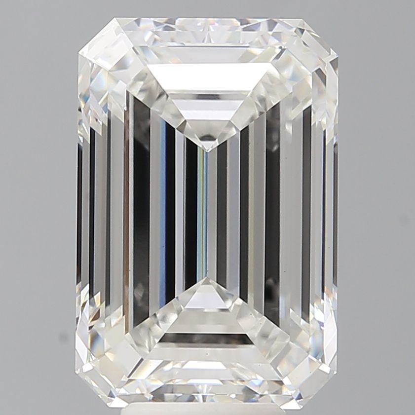 7.95 ct. emerald Lab Grown Diamond front image