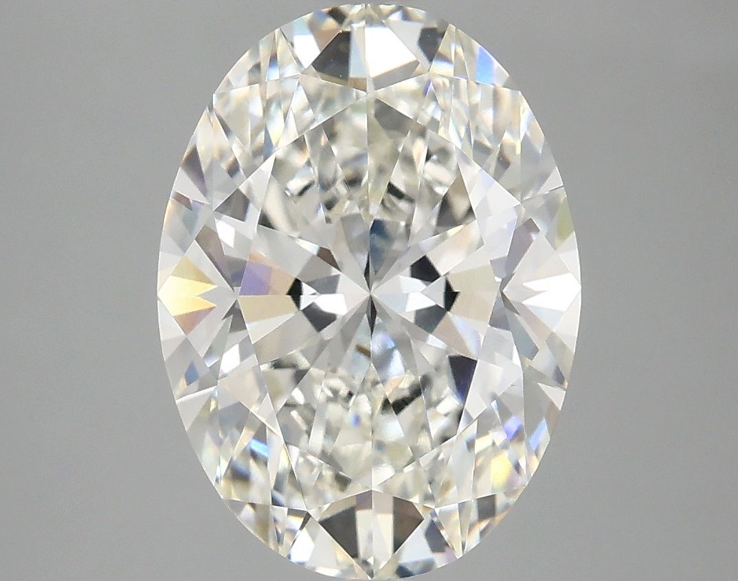 4.09 ct. oval Lab Grown Diamond front image