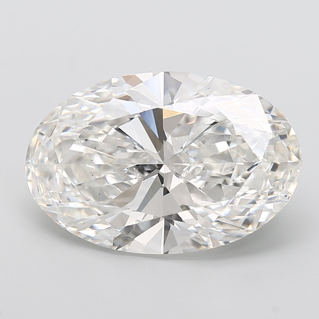 13.15 carat f VS2 EX Cut IGI oval diamond