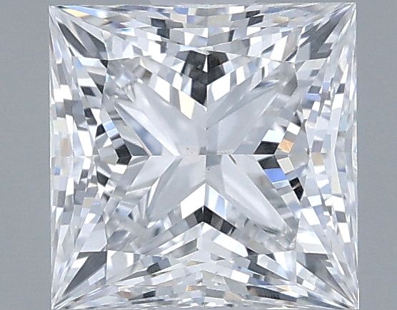 1.10 ct. princess Lab Grown Diamond front image