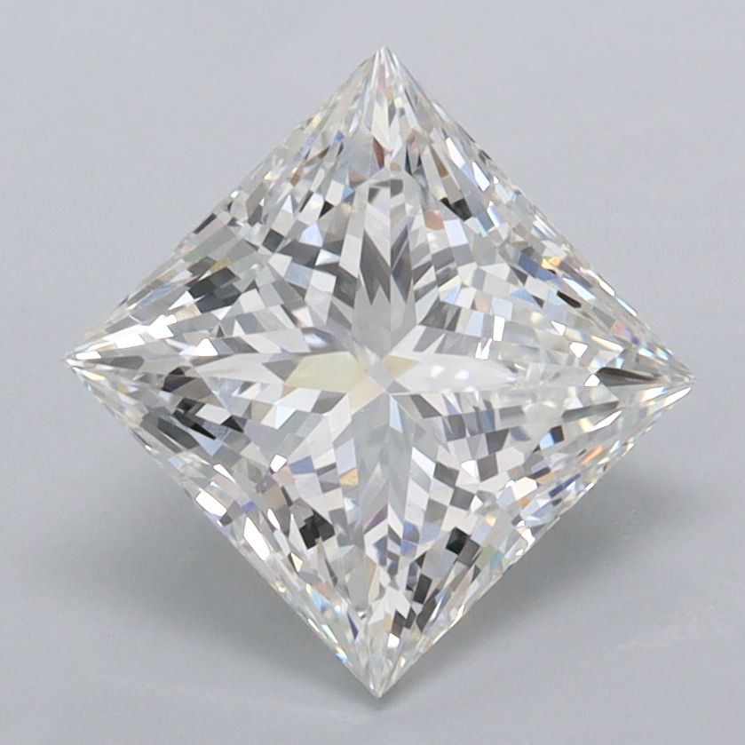 2.10 ct. princess Lab Grown Diamond front image