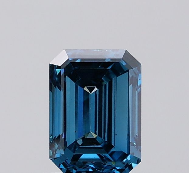 1.06 CT Fancy Vivid Blue EMERALD