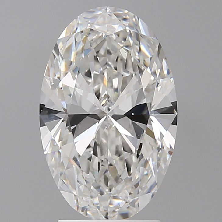 3.02 ct. oval Lab Grown Diamond front image