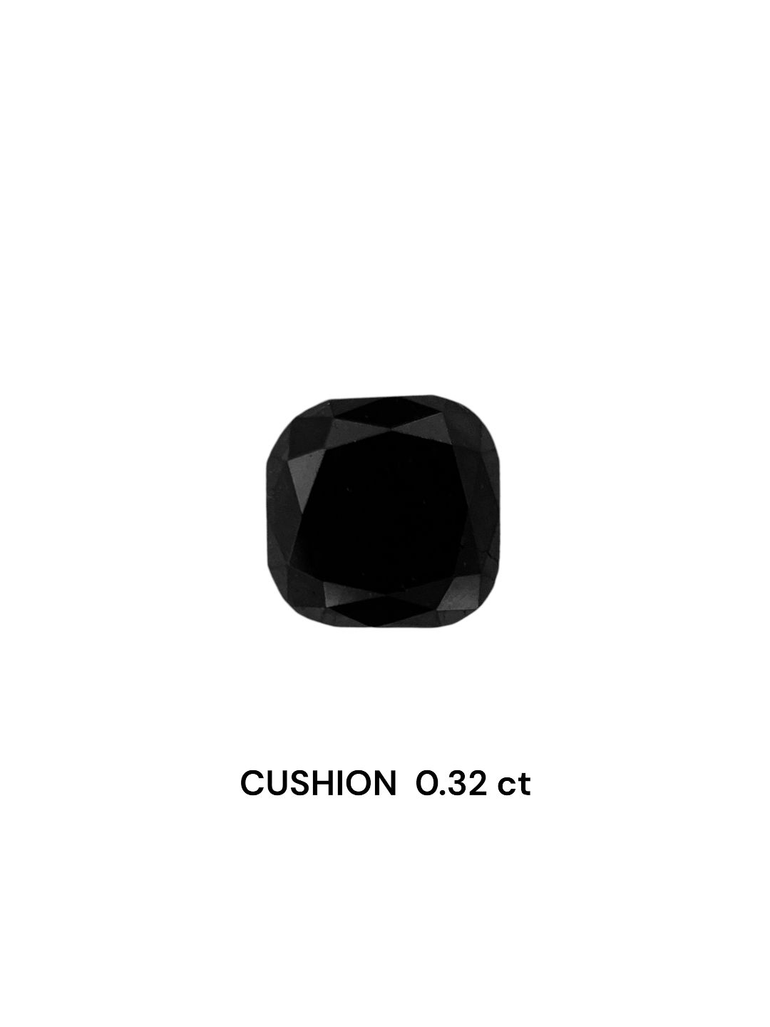 Diament 0.32 ct Fancy Black/VVS2