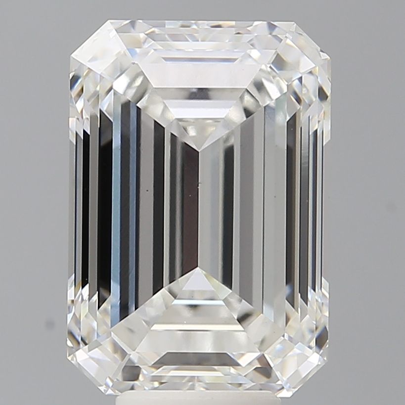 7.60 ct. emerald Lab Grown Diamond front image