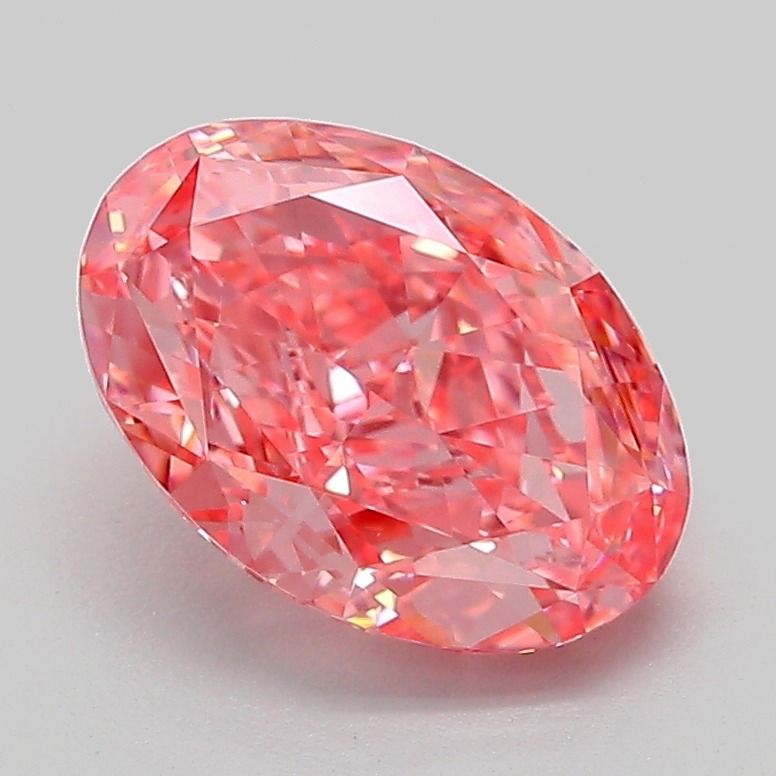 2.08 ct. oval Lab Grown Diamond front image