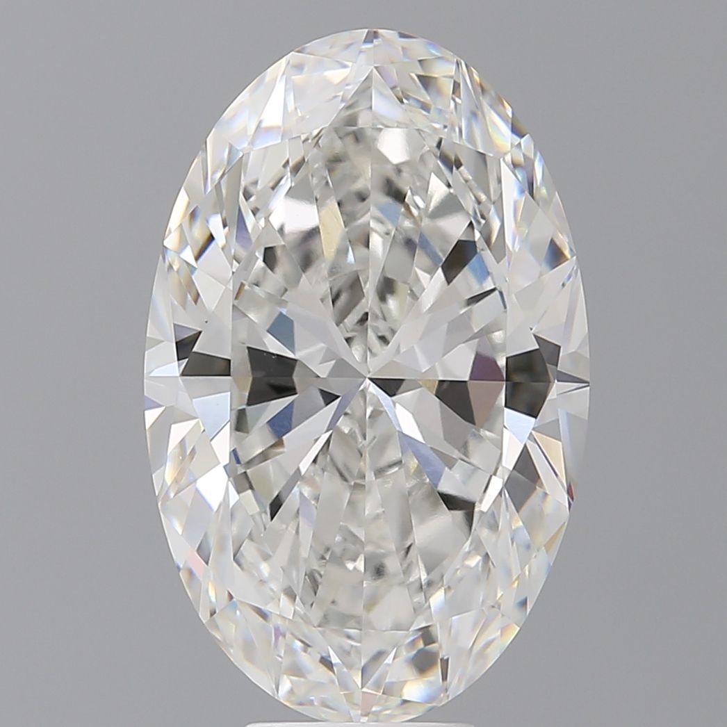 9.09 ct. oval Lab Grown Diamond front image
