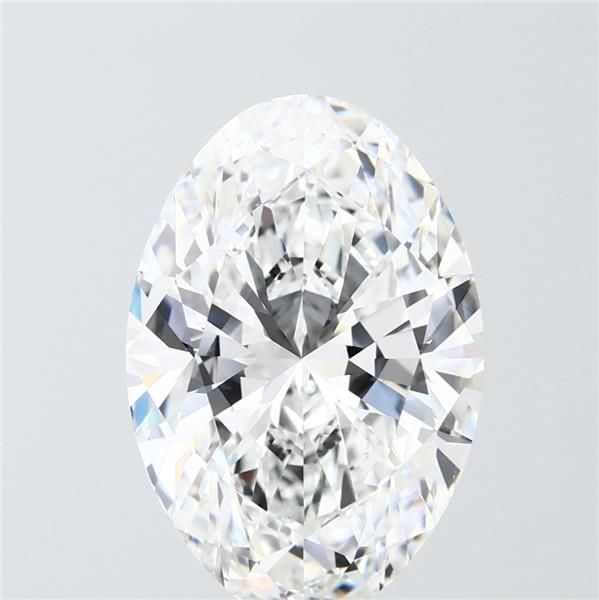 6.01 ct. oval Lab Grown Diamond front image