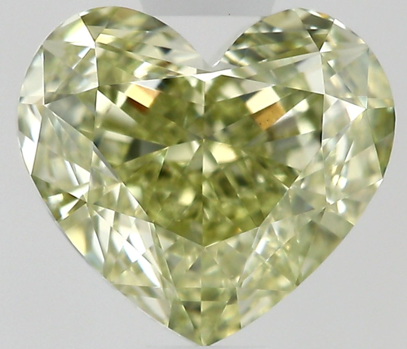 Diament 0.9 ct Fancy Greenish Yellow/VS2