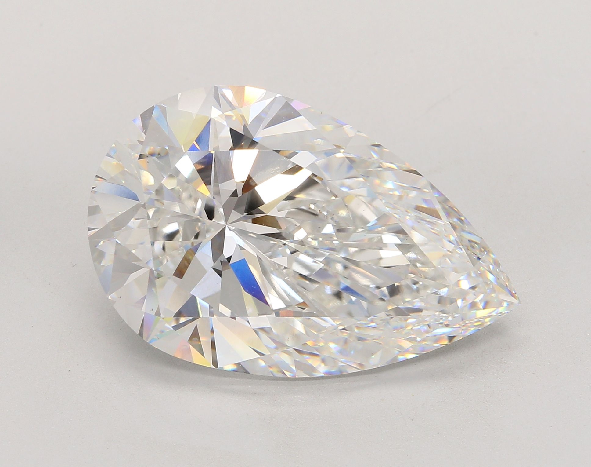 21.19 ct. pear Lab Grown Diamond front image