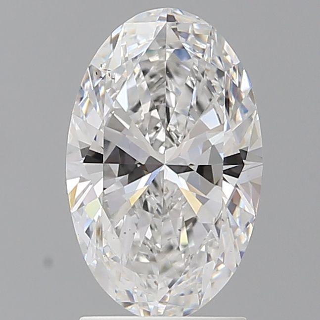 2.08 ct. oval Lab Grown Diamond front image