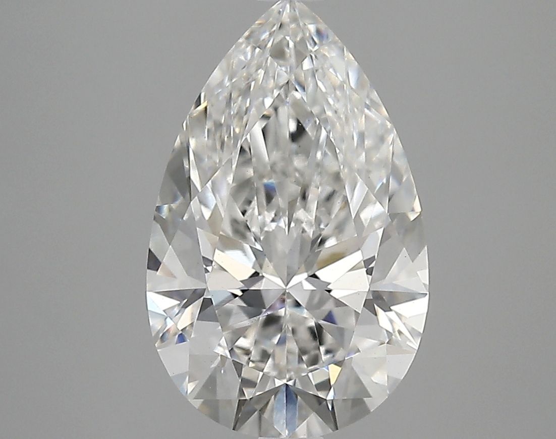 3.10 ct. pear Lab Grown Diamond front image