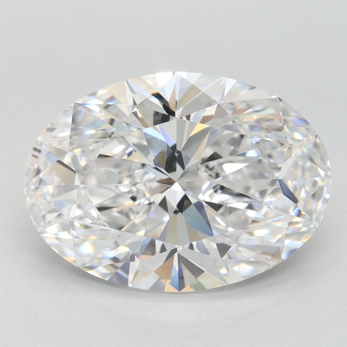 4.06 ct. oval Lab Grown Diamond front image
