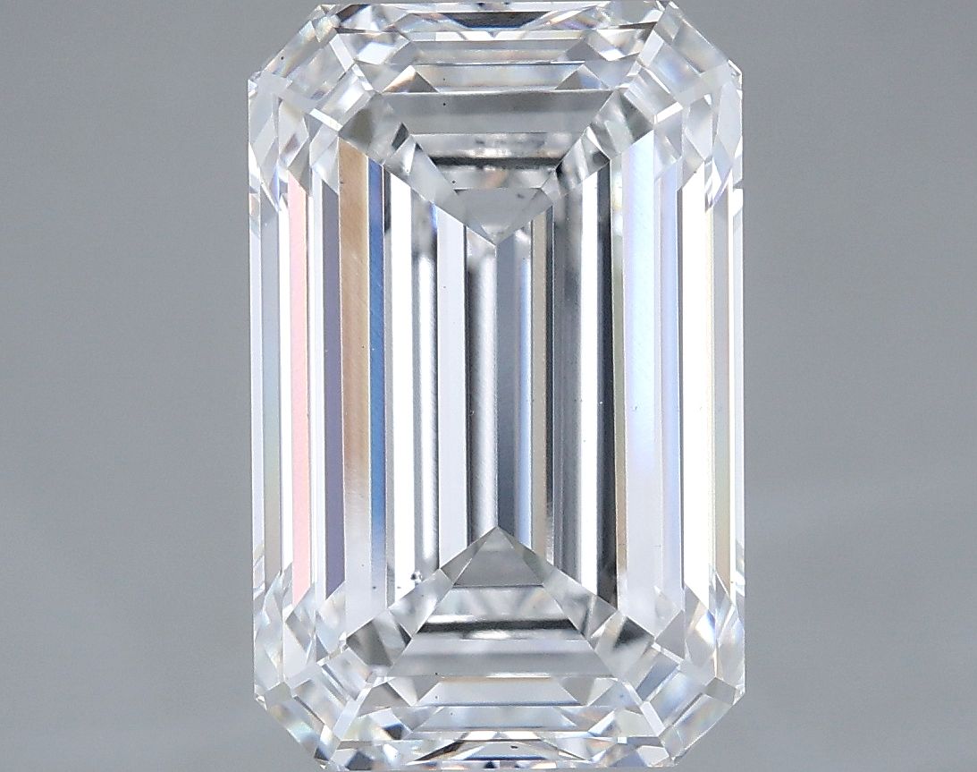6.10 ct. emerald Lab Grown Diamond front image