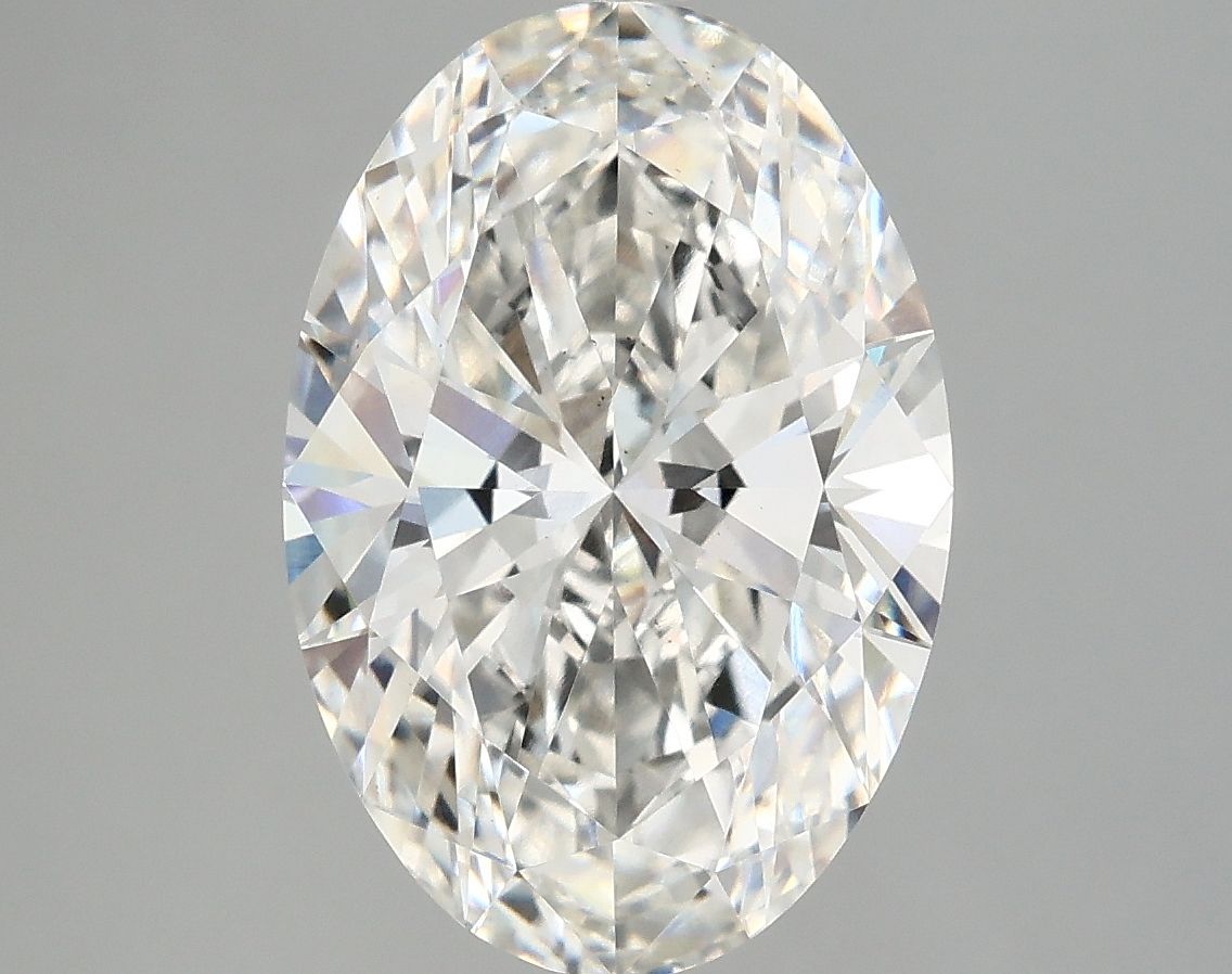 4.07 ct. oval Lab Grown Diamond front image