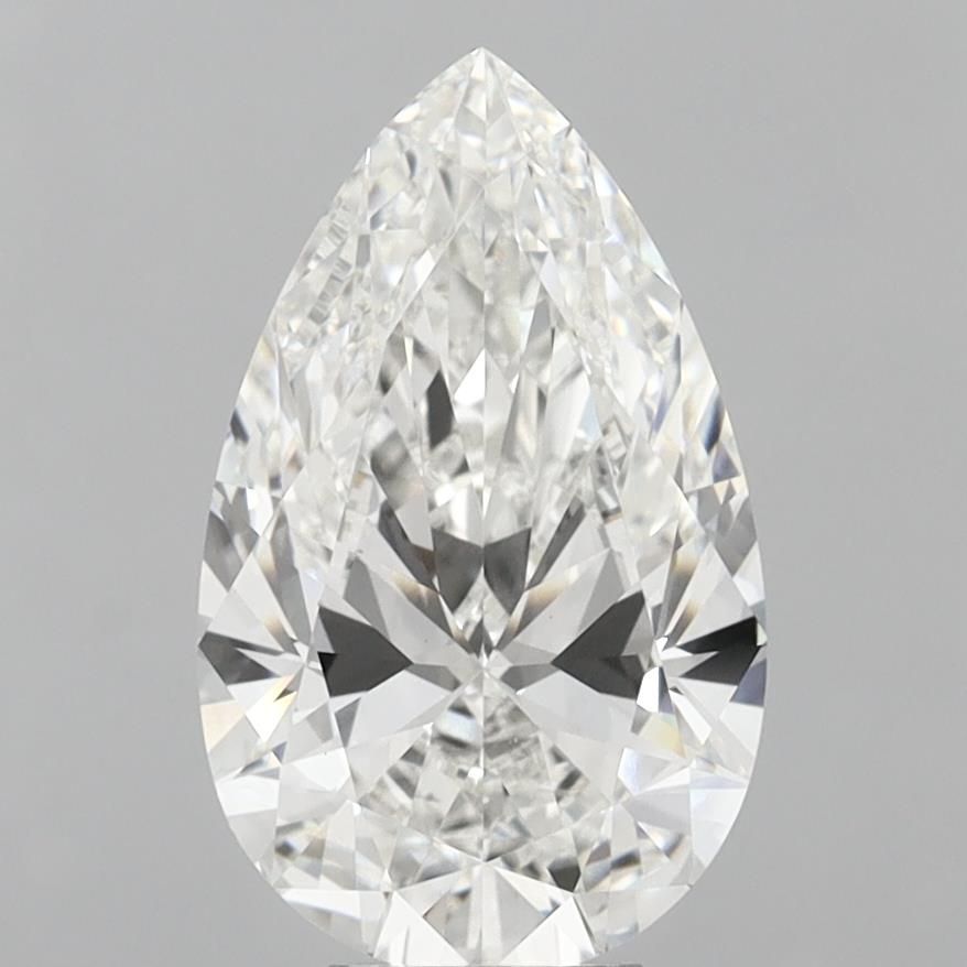 7.07 ct. pear Lab Grown Diamond front image