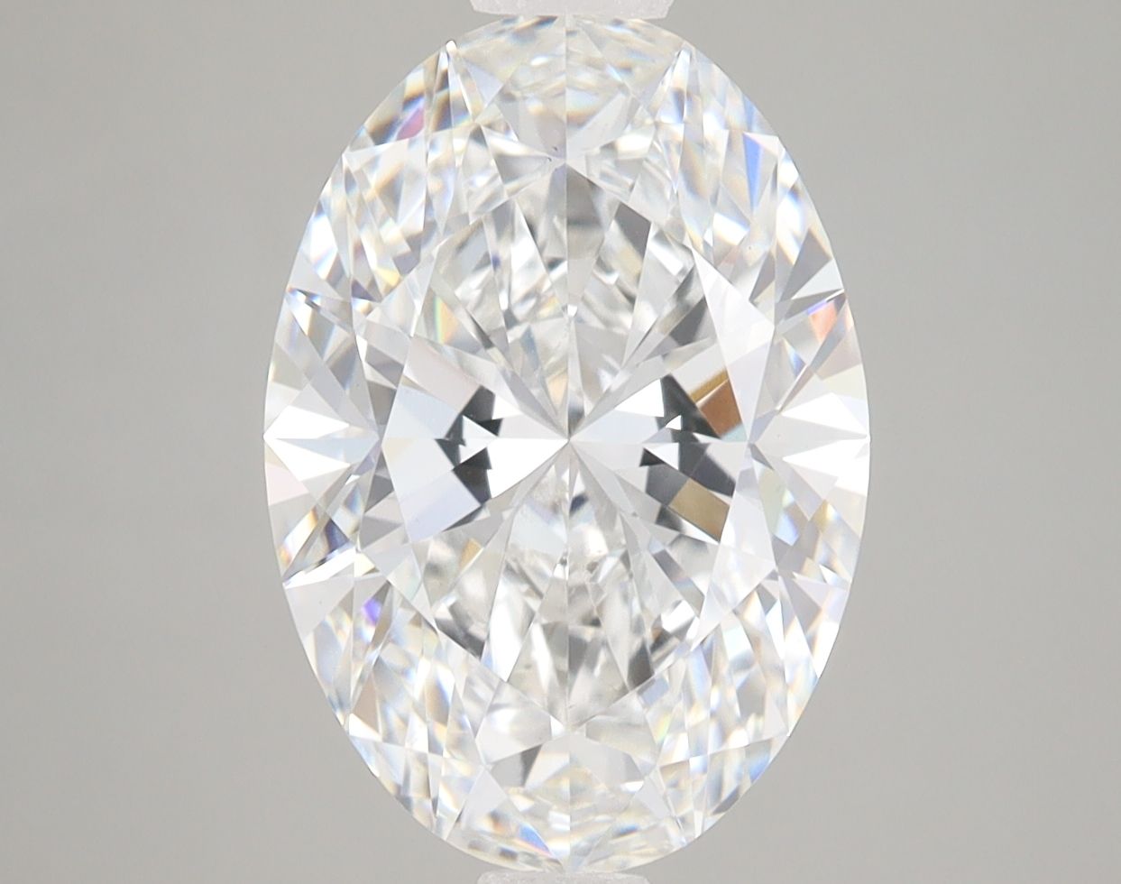 4.30 ct. oval Lab Grown Diamond front image