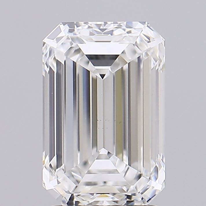 2.50 ct. emerald Lab Grown Diamond front image