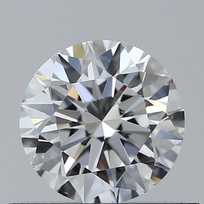 Diamant Rond 0.51 ct - Couleur F - Pureté SI1