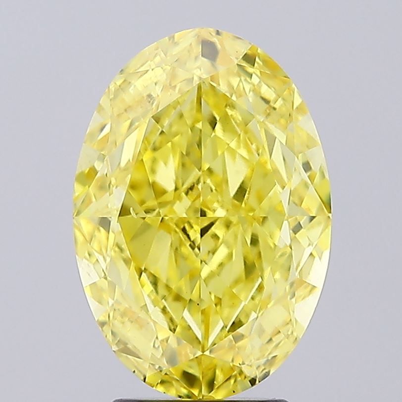 4.52 ct. oval Lab Grown Diamond front image