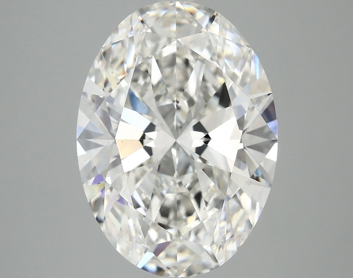 5.02 ct. oval Lab Grown Diamond front image