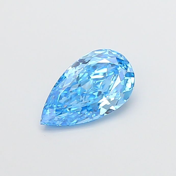 1.5 CT Fancy Vivid Blue PEAR
