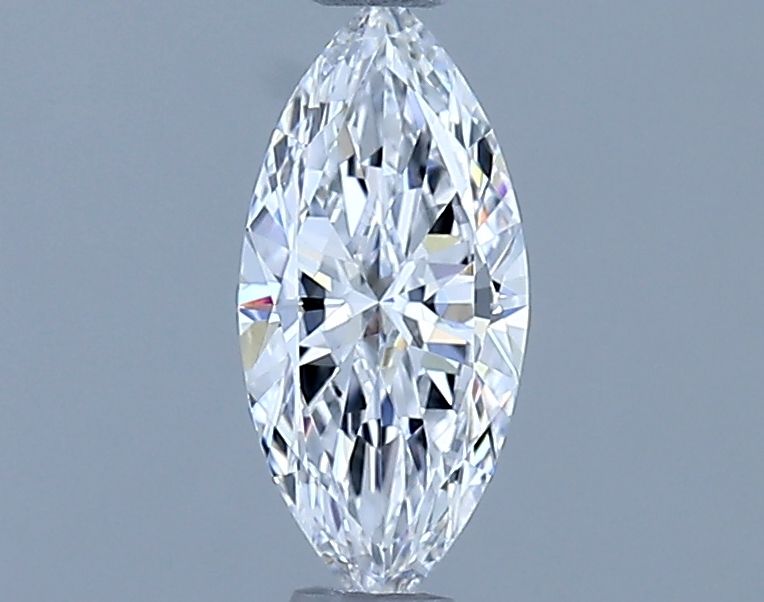 0.56 Carati D VVS1 Marquise Laboratorio Diamante