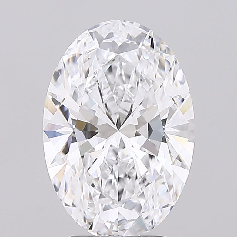 3.41 ct. oval Lab Grown Diamond front image